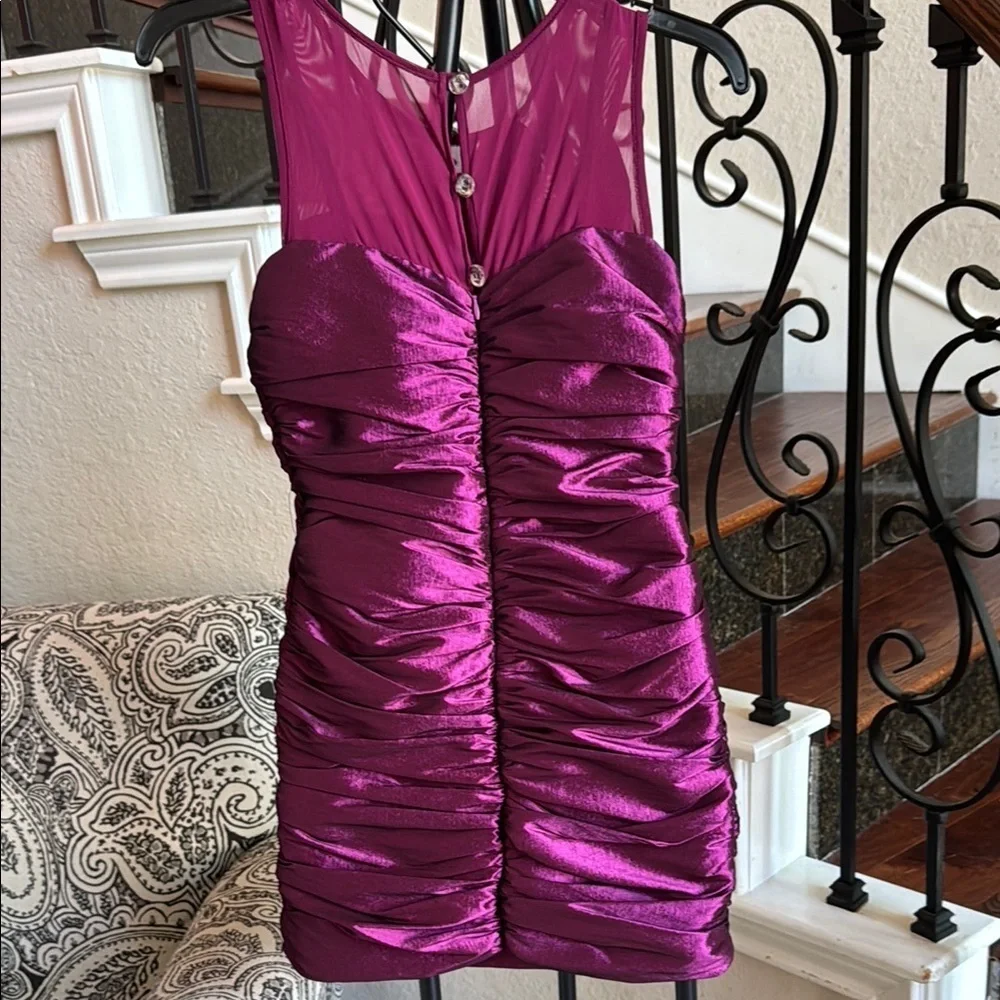 JESSICA McCLINTOCK “Girls Collection” Purple Formal Dress, girls’ size 10